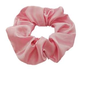 Modische Damen-Accessoires Großpackung Elastische Haargummis Maßgefertigte 50 Einfarbige Satin-Haarbänder Mädchen Großhandel Seiden-Haarscrunchies - Product Image 6