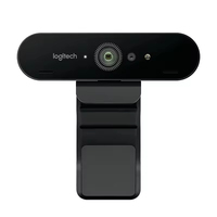 Logitech BRIO C1000e Webcam 4K Ultra HD 1080P 60FPS HDR RightLight 3 Zoom Digital 5X Triple FOV Dual Mic Windows Hello Business