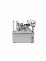 Machine de remplissage et de scellage automatique de sachets préformés RZ8-240E avec commande PLC pour l'emballage de produits alimentaires, chimiques, liquides, poudres et granulés