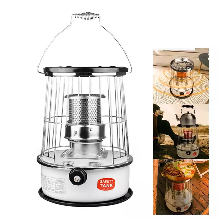 Керосиновые нагреватели для кемпинга на открытом воздухе винтажный дизайн многофункциональный портативный керосиновый нагреватель для помещений и улицы с горелкой