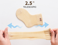 Chaussettes en tricot personnalisées anti-moustiques de haute qualité pour nouveau-nés et enfants, respirantes et confortables pour l'été