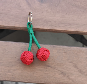 Llavero de Paracord con Diseño de Puño de Mono, Personalizado, para Defensa Personal, Lindo Llavero de Cuerda de Paracord - Product Image 6