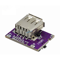 Convertisseur élévateur de tension USB Type-C 5V 3.1A Module d'alimentation IP5310 Accessoires de banque d'alimentation mobile avec interrupteur Indicateur LED Type-C