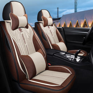 Housses de siège de voiture universelles en cuir de luxe Accessoires de voiture intérieurs pour revêtement de siège <span class=keywords><strong>Mustang</strong></span> Premium - Product Image 5