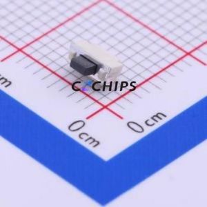 1TS003B-1500-3500A-CT Tactile Switch SMD,1.8x4.6mm Switch Single Pole Single Throw Rectangle Button 1.5N Horizontal Mount - Product Image 1