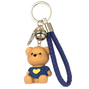 Porte-clés Ourson Cœur d'Amour pour Couple, Charme de Sac Mignon pour Femme - Product Image 6