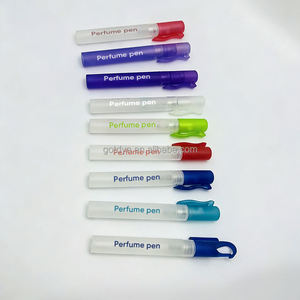 Desinfectante <span class=keywords><strong>de</strong></span> Manos Personalizado con Logotipo, 10ml 5ml 3ml, Transparente y Negro Dorado, Mini Spray en Forma <span class=keywords><strong>de</strong></span> Bolígrafo - Product Image 4