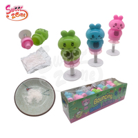 Usine personnalisée drôle dessin animé en forme de confiserie rempli de jouets de bonbons en plastique en gros