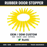 Bouchons de porte coniques en caoutchouc silicone à usage industriel, longue durée de vie, couleur et logo personnalisables