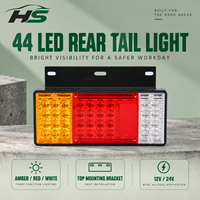 Feu arrière LED HSSH 60W pour camion Isuzu 12V 24V SMD 2835, feu combiné arrière pour camion de fret et remorque