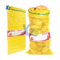 Sacs en filet pour légumes / Sacs d'emballage pour oignons / Sacs en filet pour pommes de terre / Sacs en filet pour carottes / Sacs en filet pour choux / Sacs en filet pour citrouilles