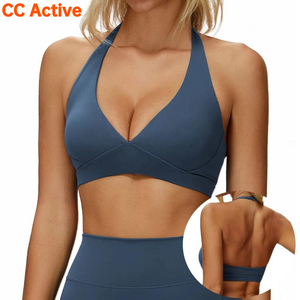 Top Sportivo Aderente da Yoga con Schiena Scoperta per Allenamento ad Alta Intensità - Product Image 1