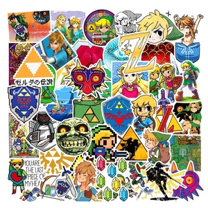 47 autocollants The Legend of <span class=keywords><strong>Zelda</strong></span> Game Boy pour enfants, pour table, téléphone, ordinateur, skateboard, bagages, ordinateur portable, jeux - Product Image 1