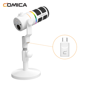 ไมโครโฟนไดนามิกแบบคาร์ดิออยด์ COMICA EJoy D10 Pro(D) RGB สำหรับการสตรีมมิ่ง การบันทึกเสียง พอดแคสต์ Twitch YouTube และการเล่นเกม - Product Image 2