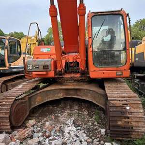 Excavadora Doosan de 30 toneladas, equipo pesado de segunda mano grande de 30 toneladas con componentes de rodamiento de bomba de motor central que incluyen PLC - Product Image 1