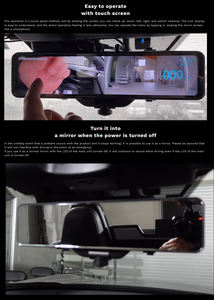 Cámara para Auto AKEEYO, Delantera, Trasera e Interior, 3 Canales, Cámara de Visión Trasera, Delantera y Trasera con Caja Negra - Product Image 6