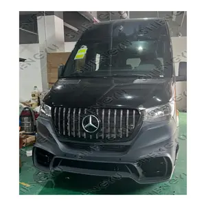 Auto Body Systeem Voor Mercedes Benz Sprinter W906 W907 W910 2018-2020 Upgrade Naar Gt Stijl Inclusief Voorbumper Met Grille