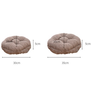 Cojín Cuadrado para Asiento, Grueso, para Taburete de Patas Altas, Cojín para Silla, 100% Poliéster, Relleno de Espuma Viscoelástica, Anti-Decúbito - Product Image 6