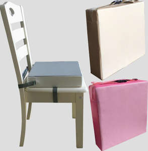 Cojín Elevador <span class=keywords><strong>de</strong></span> Asiento Grueso a Precio Económico, Fácil <span class=keywords><strong>de</strong></span> Limpiar, Portátil, para Viajes, para Bebés, Niños Pequeños y Niños - Product Image 3