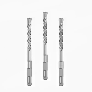 Juego de brocas hexagonales cruzadas de 6mm para azulejos, juego de herramientas de carpintería triangulares de aleación dura para vidrio, cerámica, hormigón, ladrillo, variación de - Product Image 1