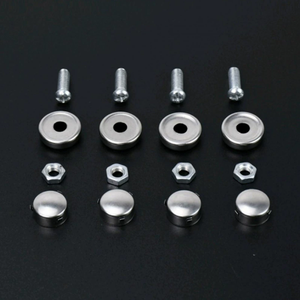 สกรูตราตะกั่วหัวเข็มขัดสแตนเลสสำหรับจักรยานไฟฟ้ากรอบป้ายทะเบียน - Product Image 4