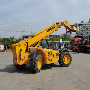 ביצועים טובים 3.5 טון סיבוב <span class=keywords><strong>jcb</strong></span> 9 מ 'בשימוש מלגזה טלסקופי עם פלטפורמה - Product Image 2
