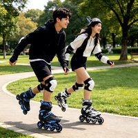 Patins à roulettes en ligne professionnels de haute qualité, patins à roulettes à quatre roues, patins à roulettes en ligne pour la récréation en plein air, chaussures de patinage de fitness