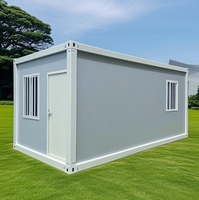 Maison préfabriquée modulaire en conteneur, design plat pré-assemblé pour bureaux, centres commerciaux, parcs, cuisines, maison en conteneur en acier