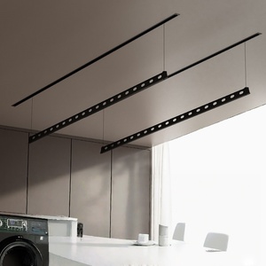 Tendedero Eléctrico Invisible Ultrafino para Balcón, Plegable, Empotrado, con Control Remoto Inteligente y LED - Product Image 3