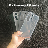 Coque de téléphone anti-jaunissement, ultra-fine, super fine, protection intégrale pour Samsung Galaxy S25 Ultra S24 Plus S26