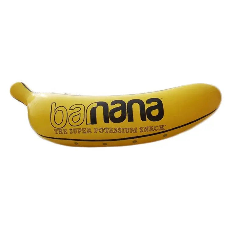 Heißer verkauf werbung helium banana ballon, big banana schlauchboote, banane ballon K7126