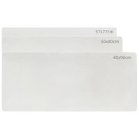 Tapis de souris blanc personnalisé graphique à taille personnalisée avec LOGO caoutchouc sublimation pour bureau maison antidérapant XXL accessoires PC