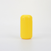Bouteilles en plastique de 170 ml avec couvercle, flacon en PET pour comprimés, vitamines et produits pharmaceutiques, emballage en plastique