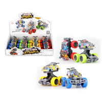 4WD Plastique Escalade Avion Pistes Bounce Beetle Voiture Jouet pour Enfants Pull-Back Avion Jouet