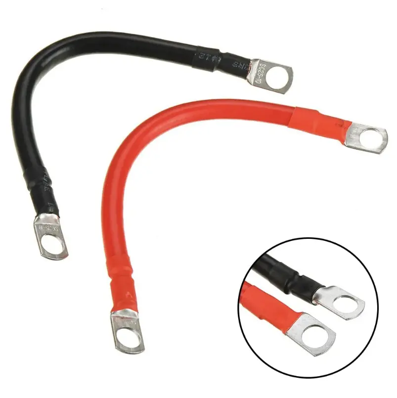 Câble de connexion de borne de batterie d'onduleur Fil parallèle de connecteurs de câble de cavalier de batterie de voiture