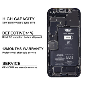 Batterie de télé<span class=keywords><strong>phone</strong></span> DEJI UN38.3 OEM de haute qualité pour iPhone 6 7 8 Plus <span class=keywords><strong>X</strong></span> XR XS 11 12 13 14 15 16 17 Pro Max, neuve, 0 cycle - Product Image 3