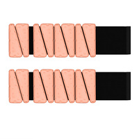 Poids de poignet et de cheville personnalisables avec logo pour femmes, 2lb et 4lb, ensemble de poids robustes pour bras et jambes, idéal pour le Barre