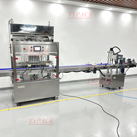Machine de remplissage automatique de plongée en mousse pour rince-bouche avec liqueur à 6 têtes avec jus de spiritueux