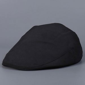 หมวกเบเร่ต์ผ้าแคนวาสแบบยูนิเซ็กซ์ รุ่นใหม่ประจำปี 2025 สำหรับฤดูใบไม้ร่วงและฤดูหนาว แฟชั่นทันสมัย สไตล์ลำลอง หมวกทรงแบนสีพื้น - Product Image 6
