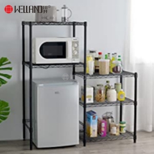 Nhà Bếp Hiện Đại 19 Kết Hợp Dây Kệ Trên Lưới Kim Loại Kệ Cho Tủ Lạnh - Product Image 1