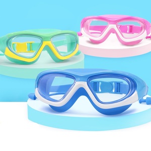 <span class=keywords><strong>Gafas</strong></span> de Natación de Silicona para Niños, Impermeables, Antivaho, con Protección UV, con Tapones para los Oídos - Product Image 6