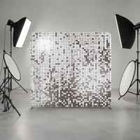 Support d'affichage en aluminium de qualité supérieure avec toile tendue imprimée sur mesure pour la promotion de la marque et la décoration intérieure générale
