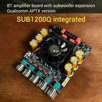 Carte d'amplification numérique APTX ZK-SUB1200Q Extension de subwoofer 600W Double puce TPA3255 pour son haute fidélité