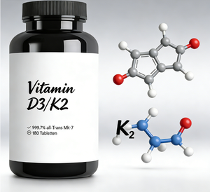 Cápsulas Vegetarianas de Vitamina K2 D3, Extracto Herbal, Sin Azúcar, Apoyo Energético, Inmunidad, Multivitamínico para Adultos, 60 Cápsulas - Product Image 3