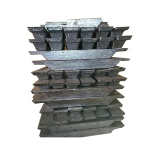 99.97 Pb Secondary <b>Bar</b> Non Ferrous Lead Alloy 25 Mt Export For Glass Crystal Manufacturing - Product Image 1