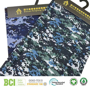 Tela de Camuflaje con Impresión Digital, 60% Algodón, 40% Poliéster, 45/2x45/2, 195GSM, Hilo Ripstop, Tela de Camuflaje del Ejército de la Marina de Bangladesh - Product Image 4