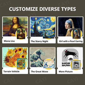 Cayi OEM Tùy Biến Pixel Xây Dựng Nghệ Thuật Khối Chân Dung Hình Ảnh 40x40 Chấm Gạch 1x1 Tường Chân Dung DIY Trang Trí Nội Thất Đồ Chơi Quà Tặng - Product Image 3