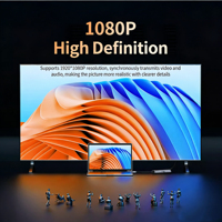 Convertisseur USB3.0 vers double HDMI HD, compatible avec les lecteurs MP3, les moniteurs portables, les calculatrices, les magnétophones, les lecteurs de cinéma maison
