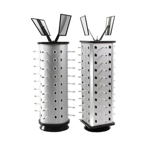 <strong>Rotating</strong> PC Glasses <strong>Stand</strong> Round Square Sunglass Store <strong>Display</strong> Rack Eyewear Countertop <strong>Display</strong> Shelf - Product Image 4