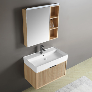Muebles Sanitarios Suspendidos para Baño: Gabinetes de Diseño Creativo Montados en Pared - Product Image 3